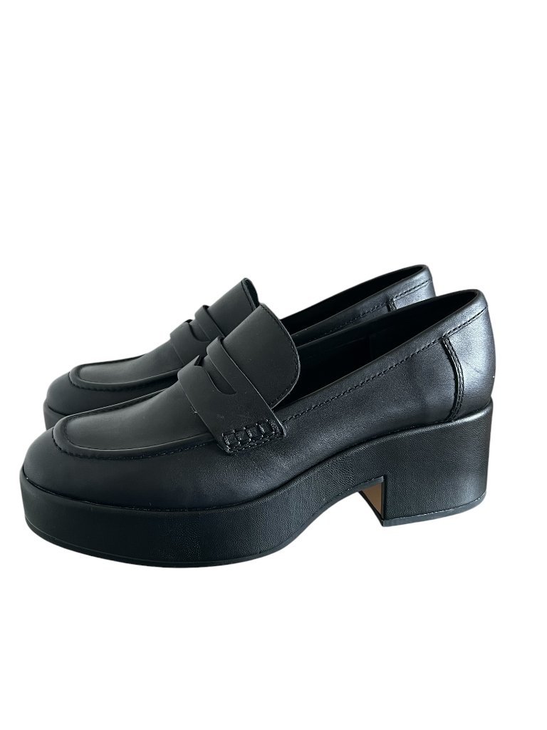 Dolce Vita Yanni Leather Loafer In Black Size 8.5